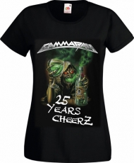 2015: Best Of The Best - 25 Years Cheers Girlie-Shirt, Size XS
