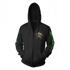 2020: 30 Years Anniversary Zip-Hoodie (green), Size XXL