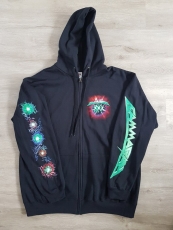 2020: 30 Years Anniversary Zip-Hoodie (green), Size XXL